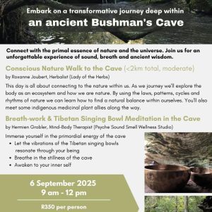 Transformative Journey within an ancient Bushman's Cave